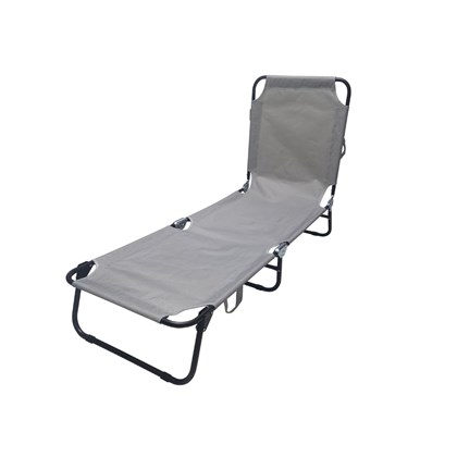 Beach Foldable Steel Sun Lounger