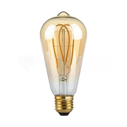 E27 Golden Glass Bulb 4.8W 1800K