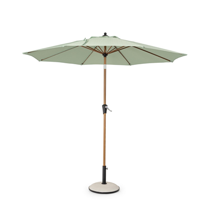 Natural - Mint Outdoor Parasol 3M W-Tilt