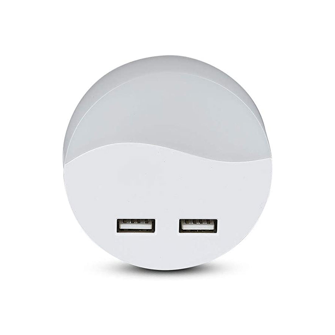 LED Night Light USB Round 3000K