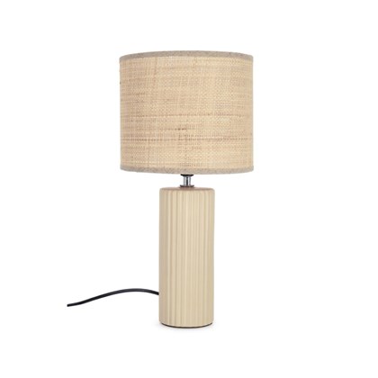 Ceramic  Beige Table Lamp H42