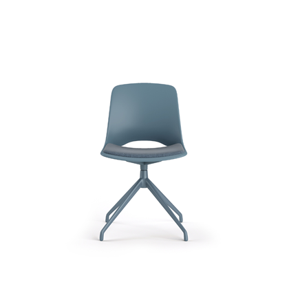 Blue PP Seat and Back