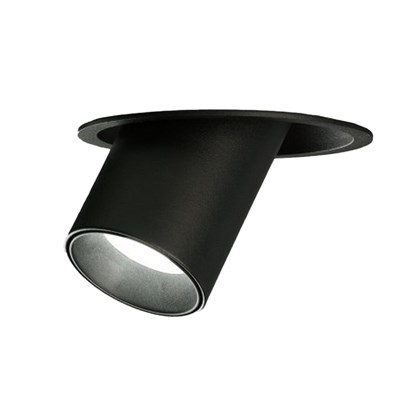 Gina Recessed Spotlight Black GU10