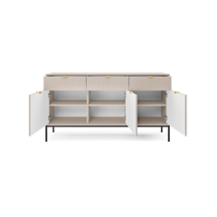 Sideboard – 3 Doors & 3 Drawers, Cashmere