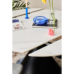 Round Extendable Table.