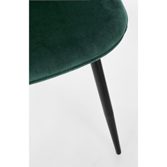 Dark Green Velvet Chair