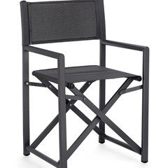Foldable Armchair - Dark Grey