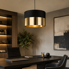 Pendant Lamp – Black & Gold