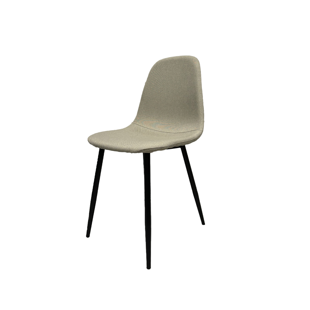 Dining Chair Custom Grey Polyster