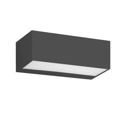 Outdoor Wall Light up and down Black E27 18W
