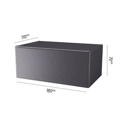AeroCover Garden Table Cover 180x110cm - Anthracite