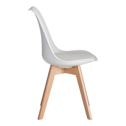 Chair White Polypropylene 49.00X43.00X 84.00 cm