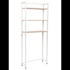 Bathroom Rack 3 Shelves in Metal and Wood
