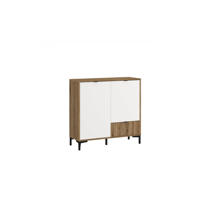 Chest Of Drawers 2D1s – Alpine White & Oak