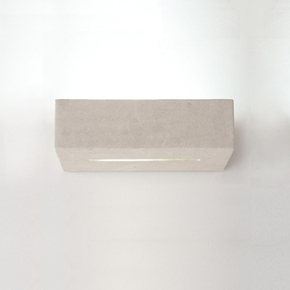 Modern Mini Wall Light Lecce Stone