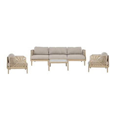 Outdoor Sofa Set Of 4 - Beige
