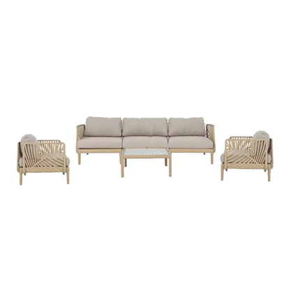 Outdoor Sofa Set Of 4 - Beige