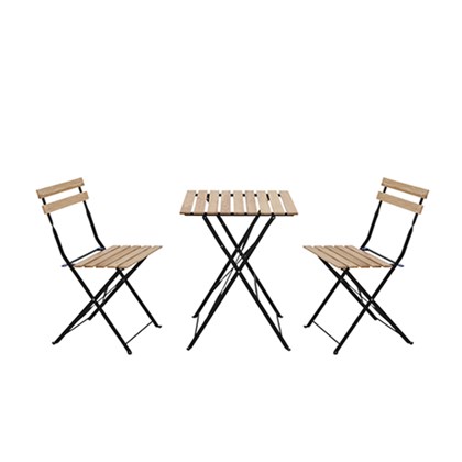 Outdoor Set of 3 Table and Chairs