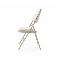 Metal Frame Chair – Beige