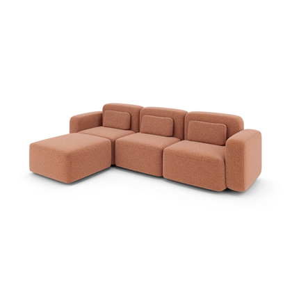 Sofa Corner LH52 - Brown