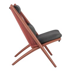 Outdoor Lounge Chair Aloha Terracotta