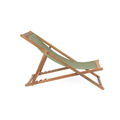 Noemi Relax Deck Chair – Moss Green