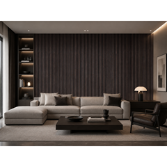 Acoustic Panel  60x 280 cm – Smoked Dark Oak