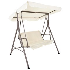 Outdoor Swing Chair Soria White