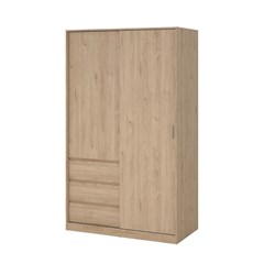 Jackson Naia Wardrobe With 1 Sliding Door  1 Door & 3 drawers