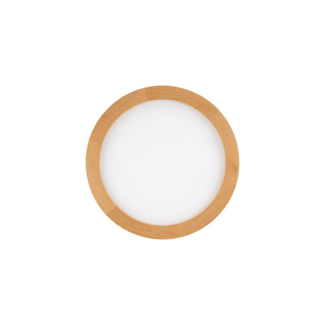 Wood Beech LED Ceiling and Wall Lamp