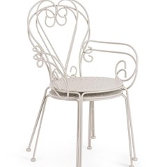 Garden Armchair - Light Grey