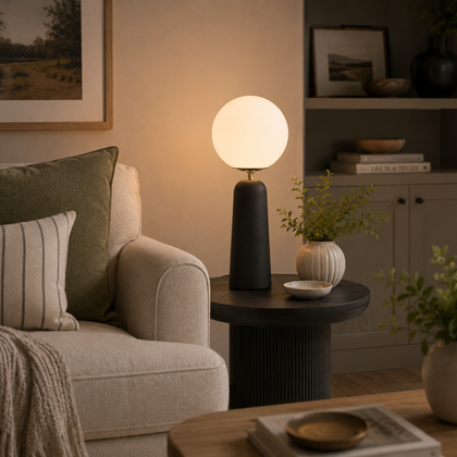 Table Lamp -Black
