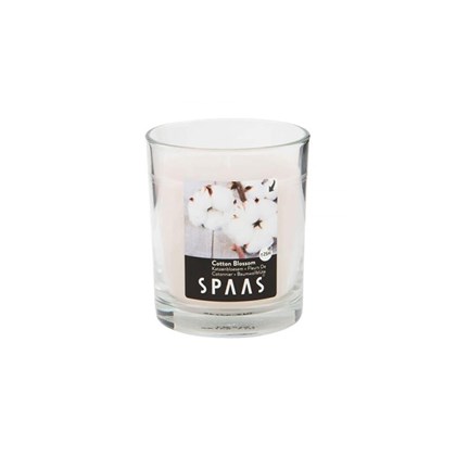 Spaas Cotton Blossom Candle In Glass
