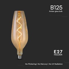 E27 Smoky Glass Bulb 4W 2700K