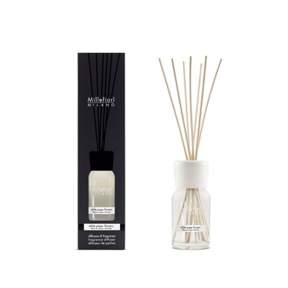 Diffuser With Reeds 250ml White Paper Flowers