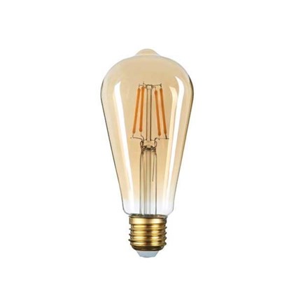 LED Bulb ST64 6W 2500K E27 Golden