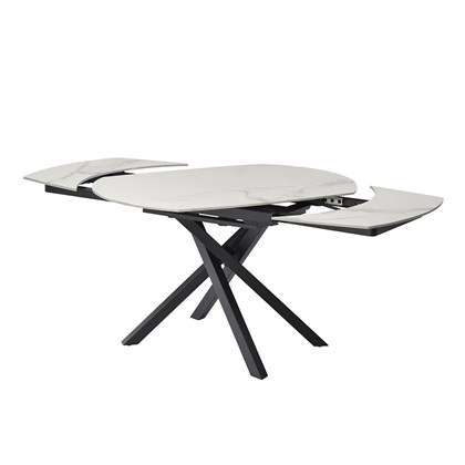 White Dining Table Extendable