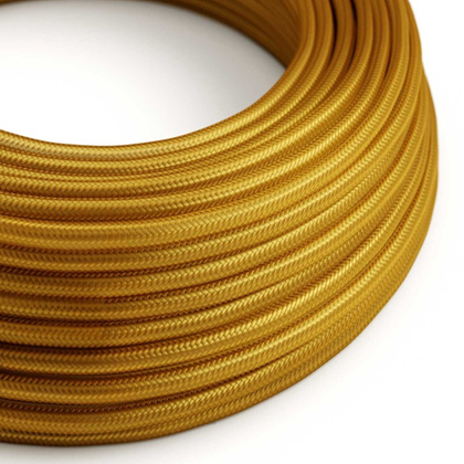 Textile Electric Cable Gold
