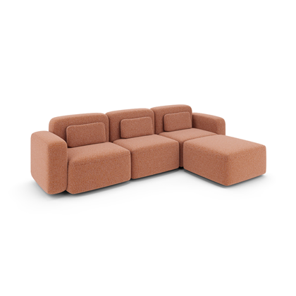 Sofa Corner RH52 - Brown