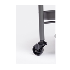 Dark Grey Twin Trolley W-Tray