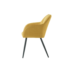 Dining Chair Yellow  W56xd60xh83cm