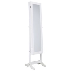 Jewllery Cabinet With Mirror On Leg