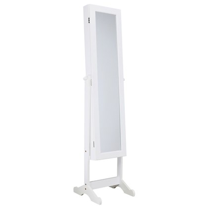 Jewllery Cabinet With Mirror On Leg