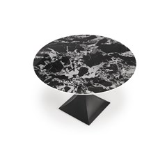 Manuel Round Table Black Marble