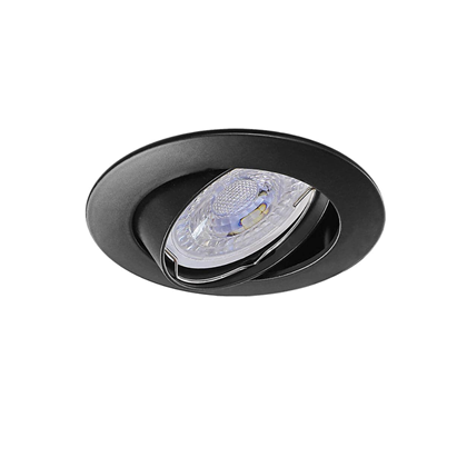 Oslo Movable Alloy Downlight – Black