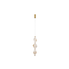 Elva Pendant Lamp Brass LED