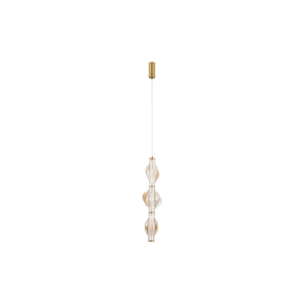 Elva Pendant Lamp Brass LED