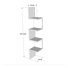 Wall Corner Shelf