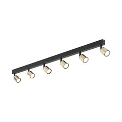 Ceiling Lamp Top 6 Panels GU10 10W Gold