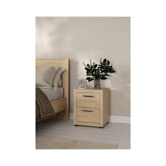 Mira Nightstand – Jackson Hickory